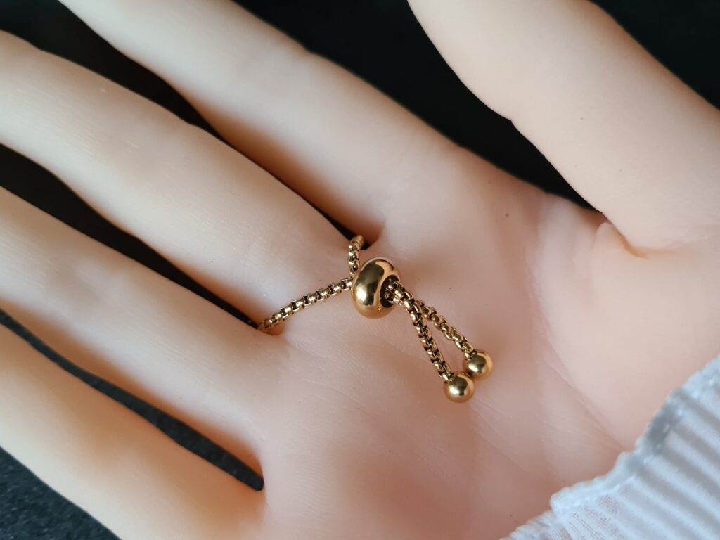 Gemmissime | Bague ajustable fait-main en pierres naturelles