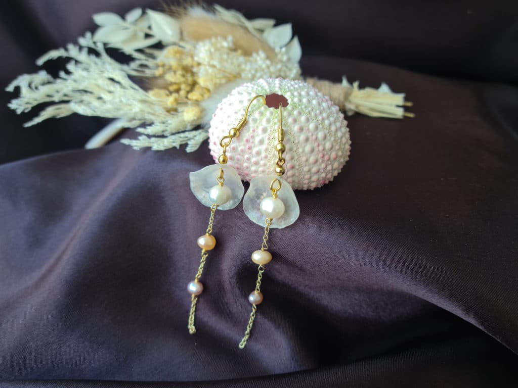 Gemmissime Boucles dOreille Pendants Coquillages 03 3